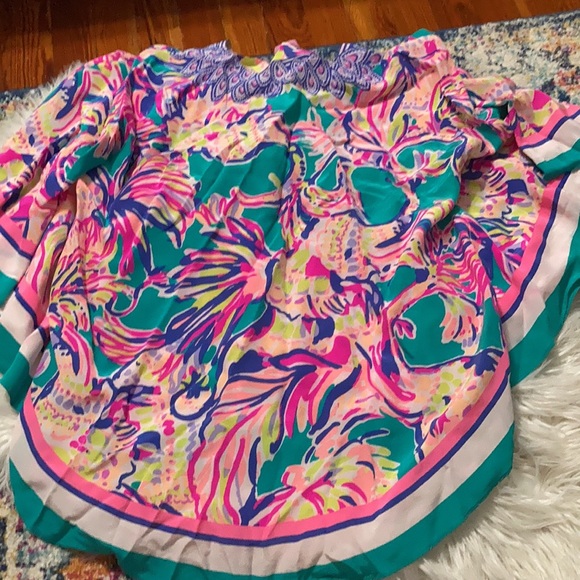 Lilly Pulitzer silk Top Tunic size S/M - Picture 4 of 5